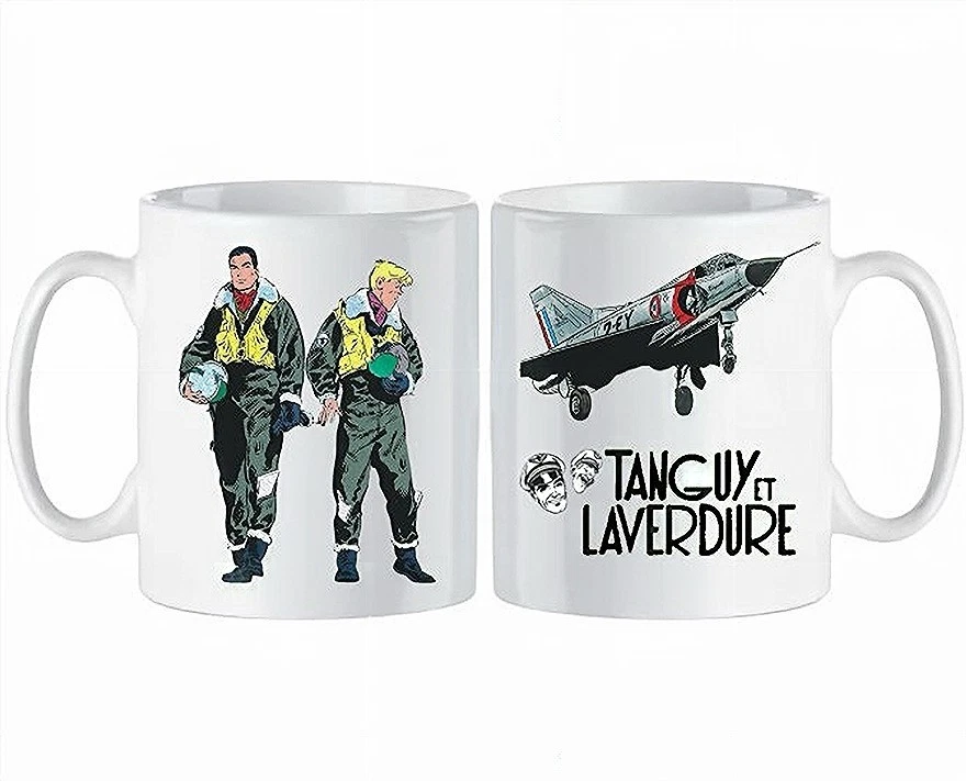 Mug Tanguy et Laverdure 300 ml en céramique - Bild 1 von 1