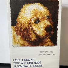Wonder Art Puppy Love Latch Hook Kit 12" x 12" Brand NEW