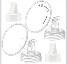 Maymom 18Mm Flange and Duckbill Valve Compatible with Spectra S1 Spectra S2 Spec