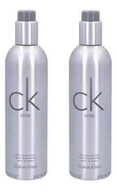 *PACK OF 2* Calvin Klein CK ONE BODY LOTION Skin Moisturizer for Unisex 8.5 oz