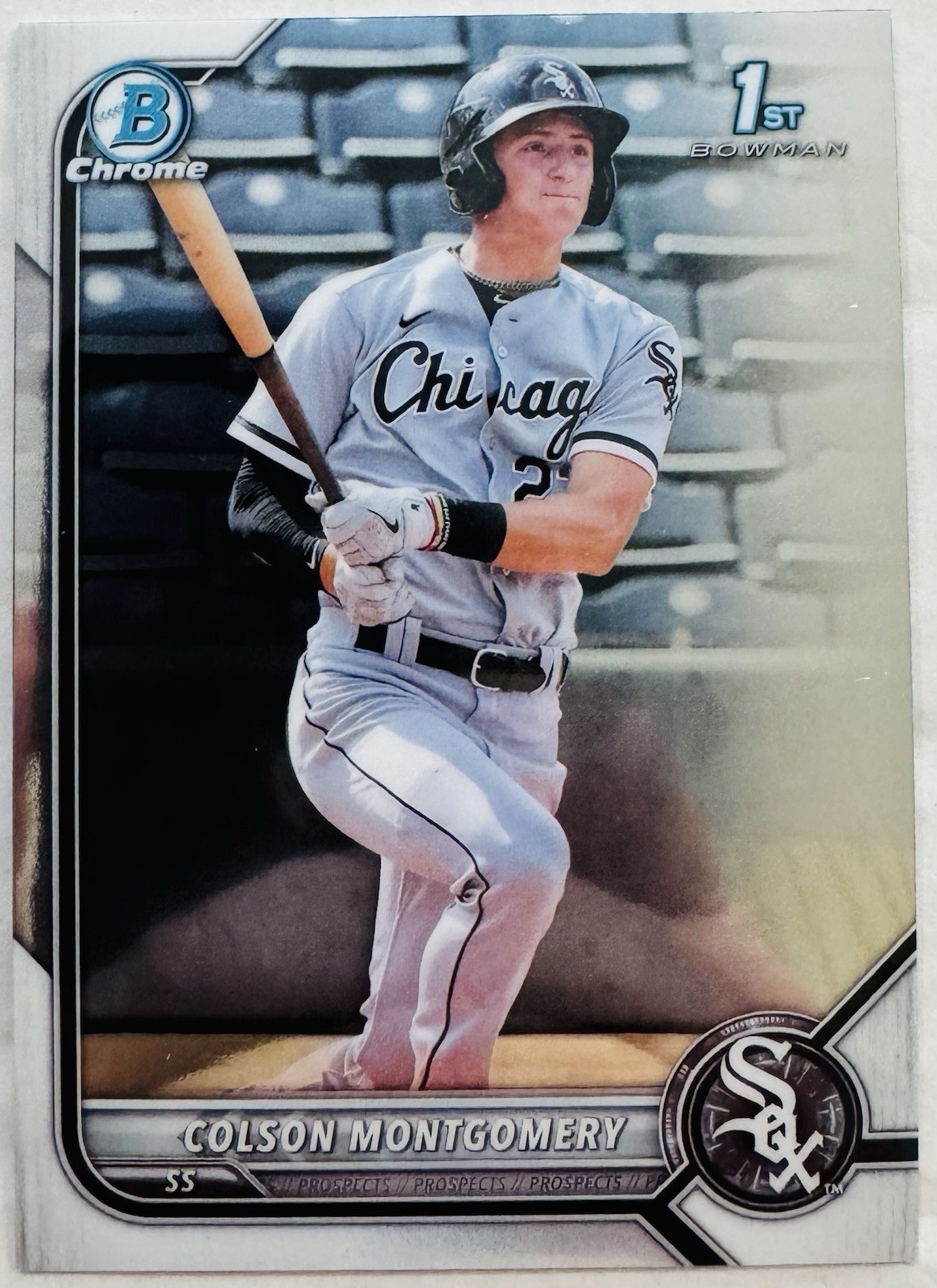 2022 Bowman - Chrome Prospects Colson Montgomery #BCP-71 (RC) White Sox