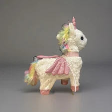 Members Mark Walking Dancing Unicorn Light Up Eyes Walks & Dances Pink USED