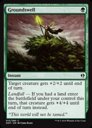 Groundswell 015/080 Duel Decks: Zendikar vs. Eldrazi