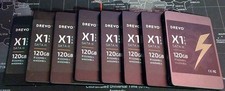 8x DREVO X1 DRE X1 120 GB SATA III 2.5 | Secure Erased | SMART Health Passed