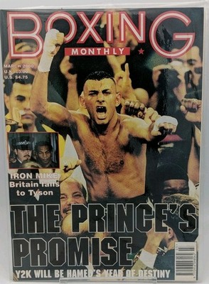 Collectable Boxing Monthly Magazine - March 2000 Prince Naseem Hamed The p...UK 