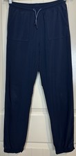 Athleta Girl Lined High Jump Jogger pants navy blue casual comfort gym active XL