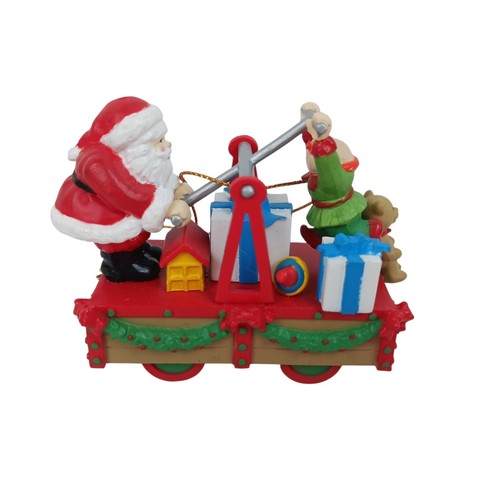 Vtg Carlton Cards Heirloom Collection Christmas Express Santa Train Ornaments - Picture 7 of 11