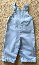 Vintage Healthtex Baby Boys Blue Overalls Size 6 Months