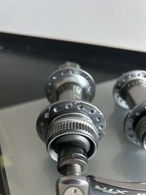 Shimano XTR HB-M965/FH-M965 MTB/Gr. Bike 32/32H pair F&R Hubs