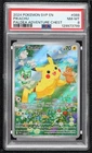 Pikachu (Paldea Adventure Chest) Holo Pokémon Scarlet & Violet Black Star PSA 8