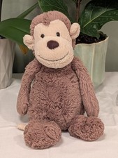 Jellycat Bashful Monkey 12" Medium Rare Retired 