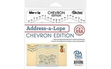 Address-a-Lope Plastic Template Chevron