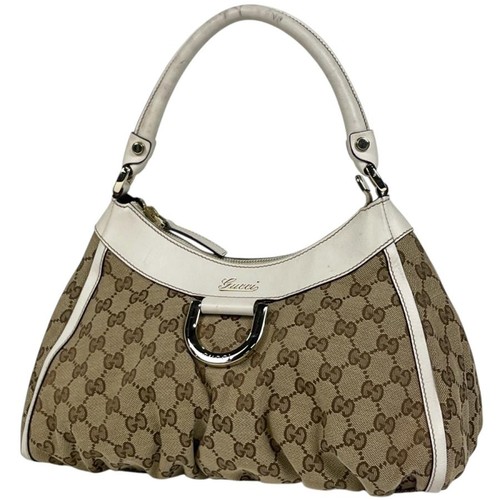 Gucci GG Pattern Shoulder Bag Abbey One Shoulder Handbag GG Canvas