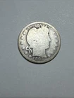 1892-P Collectible Barber Silver Quarter Dollar 90% Silver Coin #33