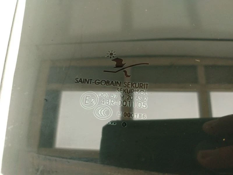 Cristal ventana puerta trasera derecha pasajero sedán SAAB 9-3 sedán se adapta 2006-2011 Foto 4 de 4