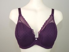 Chantelle 16MNA Norah Chic T-Shirt Plunge Lined Underwire Bra US Size 36 DDDD