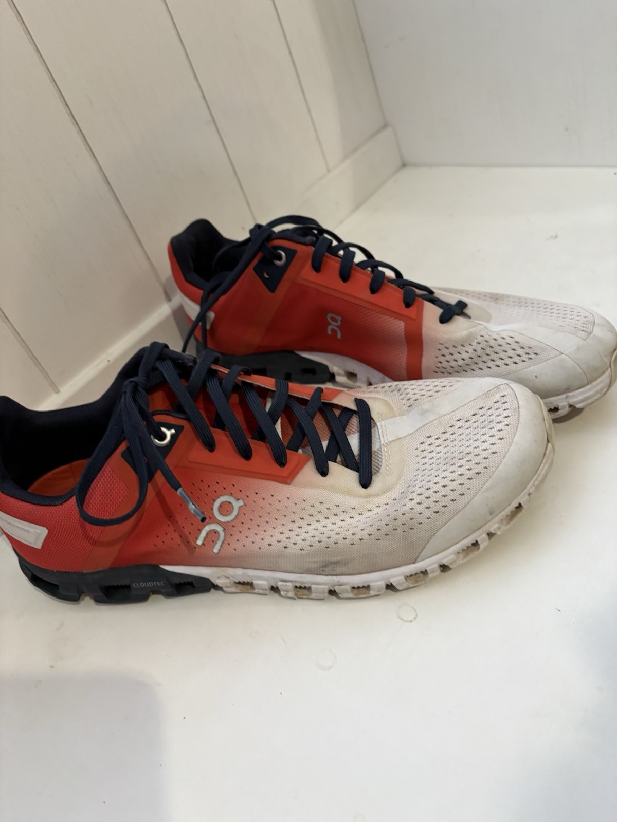 On Running Cloudflow Men's Rust Eclipse Shoes US … - image 1