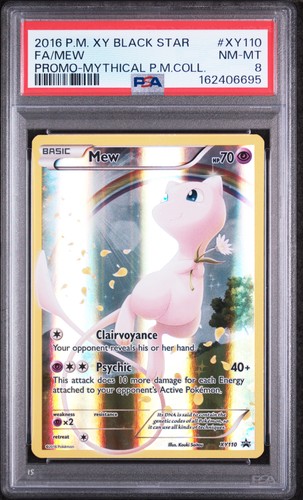 Mew graded PSA 8 for sale on eBay
