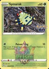 Spinarak 6/78 Common Pokemon GO Pokemon