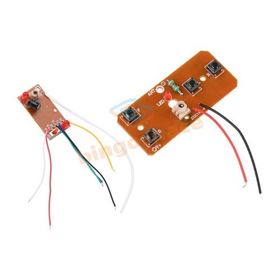 27MHz 4Channel Remote Control Module DIY RC Car Transmitter Board Receiver Board