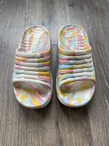 Sandali HOKA One One X Free People Movement Ora Slide Luna Marmorizzati 11 Donna