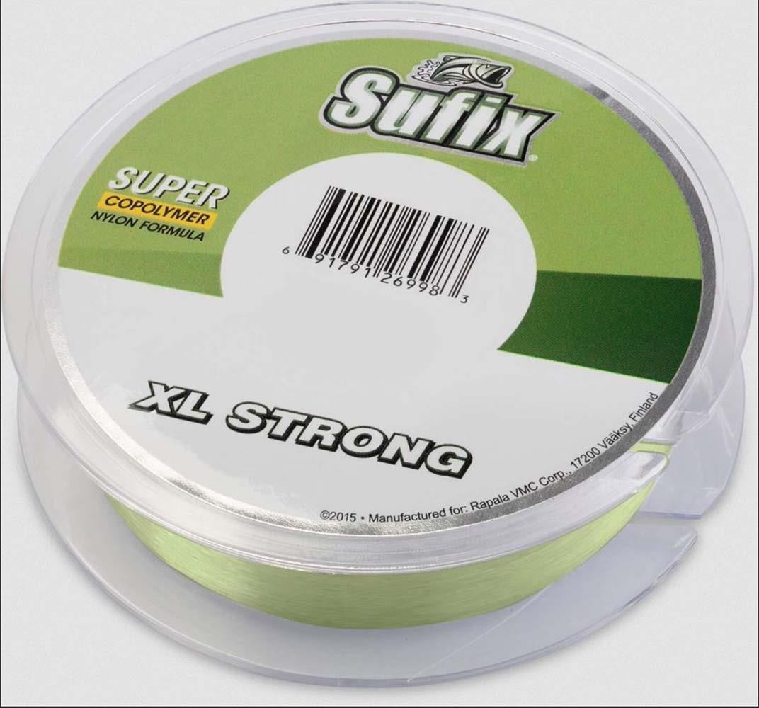 Шнур Sufix XL Strong лимонно-зеленый 023мм 44кг 600 м из монофиля Schnur Monoschnur 3190₽