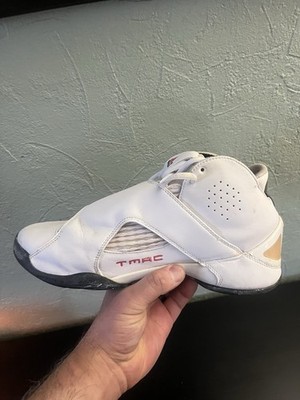 Very Rare Adidas Tmac 5 White Basketball Shoes Size 10 (Collectors