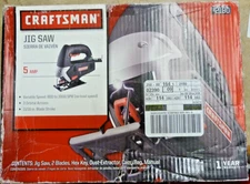 Craftsman Corded 5 Amp Jig Saw w/ Carrying Bag