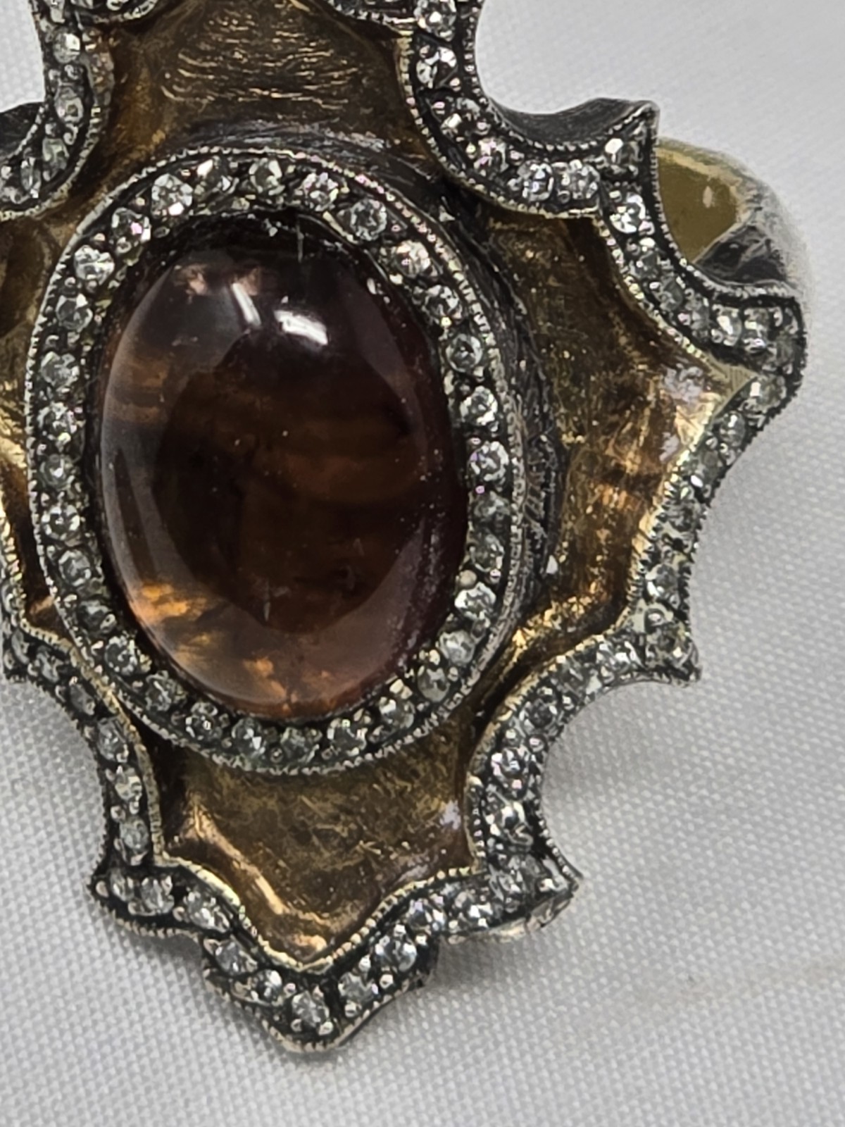 ​05 Signed Sevan Biçakçi 24k Gold Silver Diamond … - image 2