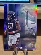 2024 Topps Signature Class NFL Keith Randolph Jr. Purple /100 RC Card #RCV-26