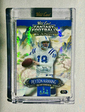 Marketplace image: Wild Card 2026 Fantasy Football Kanji Peyton Manning Mountains Superfractor 1/1
