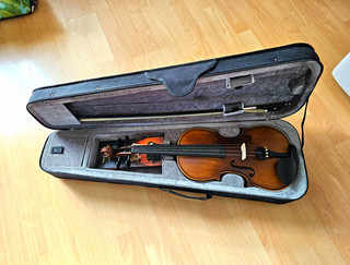 Thomann Violinset 4/4 akustische Violine braun/schwarz mit Tasche Bogen