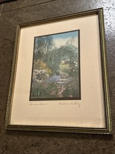 Wallace Nutting Hand Colored Garden Photo  Paradise Portal  