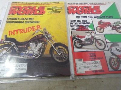 Lot of 3 1985 Cycle World Magazines July, Sept, Nov, - Image 1 of 2