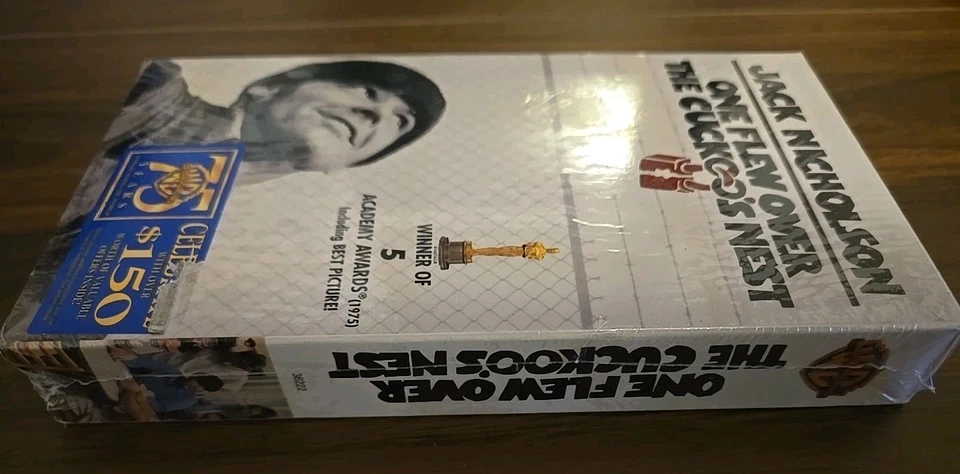 One Flew Over the Cuckoo's Nest VHS 1975, 1997  SEALED NEW - Image 4 of 4