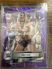 2025 Topps Chrome WWE - Thea Hail #81 Purple Refractor
