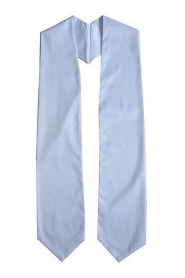 Unisex Kindergarten Plain Graduation Stole 40 Inch Long Academic Sash