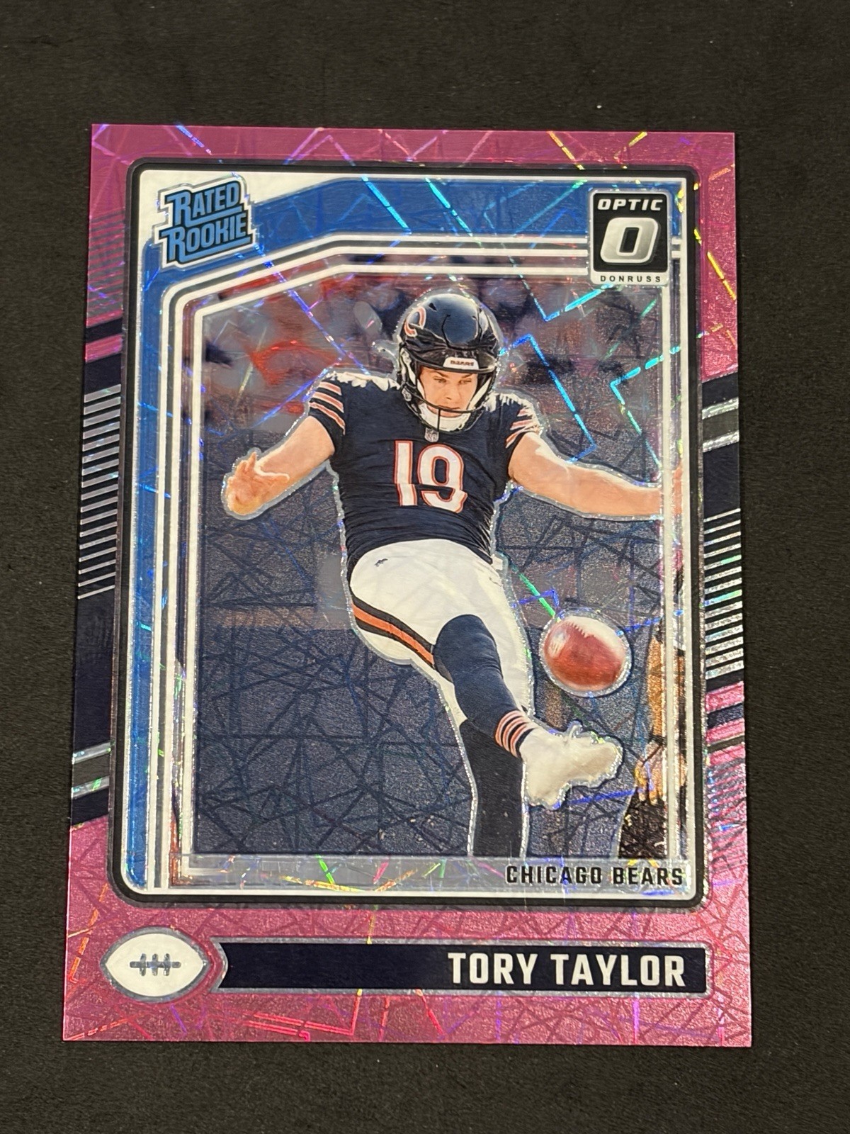 Tory Taylor Panini Donruss Optic #278 Pink Velocity