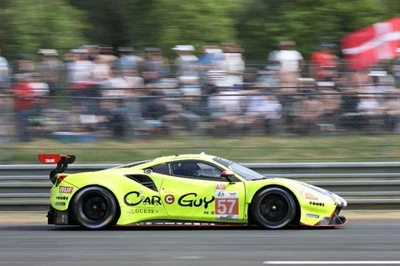 LookSmart Ferrari 488 GTE EVO - Kessel Racing - 2023 24hrs Le Mans 1:43 LSLM165 - Image 1 of 4