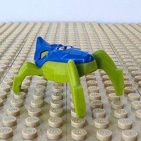 LEGO Hero Factory: Blue/ Lime Green Jumper, hf008, 44028, DRILL MACHINE, 2014
