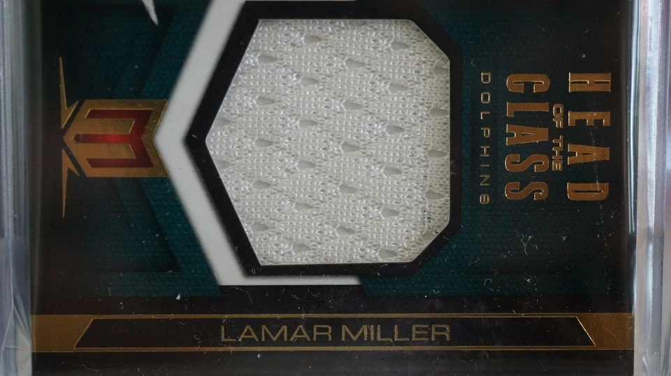 2012 Momentum Head of the Class Materials #19 Lamar Miller Jersey /249 - NM-MT - Image 2 of 4