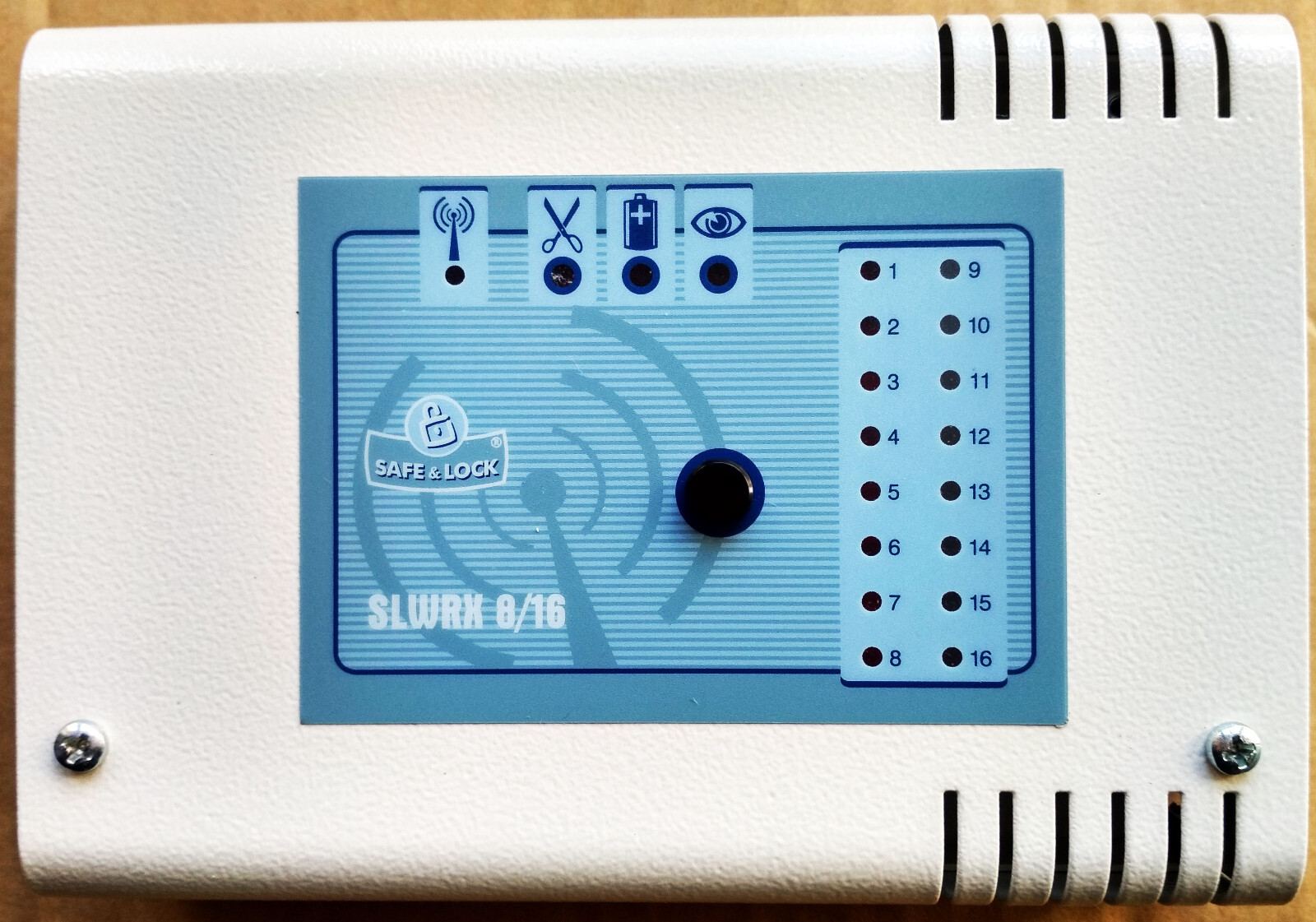 Safe & Lock SLWRX 8/16 Ricevitore Radio Multicanale Modulare per Antifurto