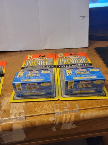 Matchbox 1997 premiere collection services 8 police set of 6 - Picture 4 of 4
