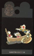 DCL Cruise Line Captain's Choice 2006 Donald Nephews Life Boat LE Disney Pin