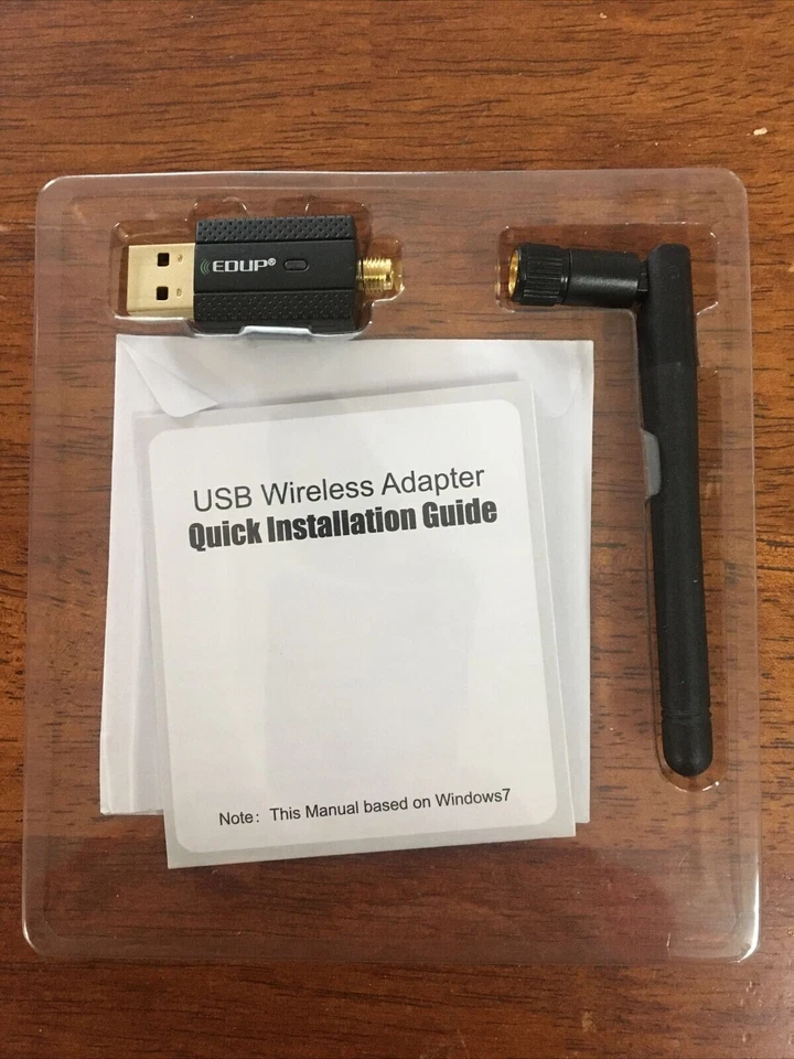 EDUP 11AC 600M + Bluetooth 4.2 USB Wireless Adapter EP-AC1661 NEW IN BOX - Image 4 of 4