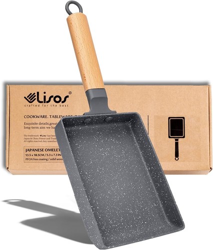 Tamagoyaki Pan Square Japanese Omelette Pan,Non-Stick Egg Roll Pan,Rectangle Fry - Picture 18 of 26