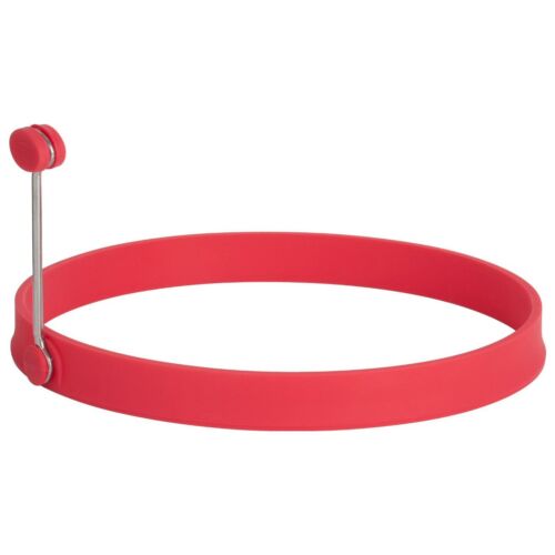 Trudeau 6" Silikon Pfannkuchen Ring mit Griff - rot - Bild 1 von 2