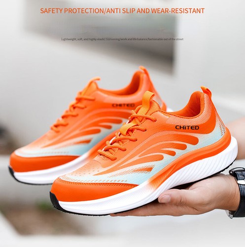Damen Atmungsaktive Sicherheitsschuhe S3 Sneaker Herren Stahlkappe Arbeitsschuhe - Bild 22 von 28