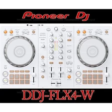 Pioneer DDJ-FLX4-W 2-Channel Rekordbox Serato Lite DJ Controller White