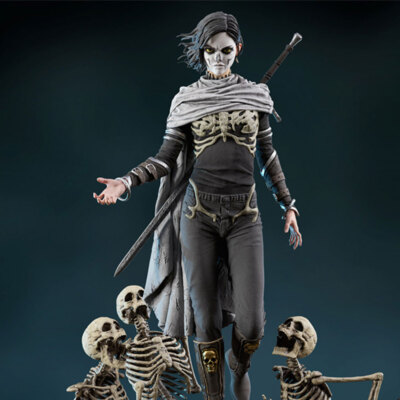 Harrow the Ninth 1/8 3D Printing Model Kit Unpainted Unassembled 24cm GK